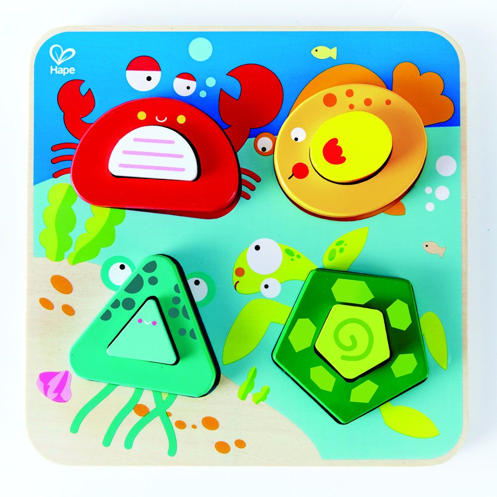 Hape, Дървен сортер, Морско дъно