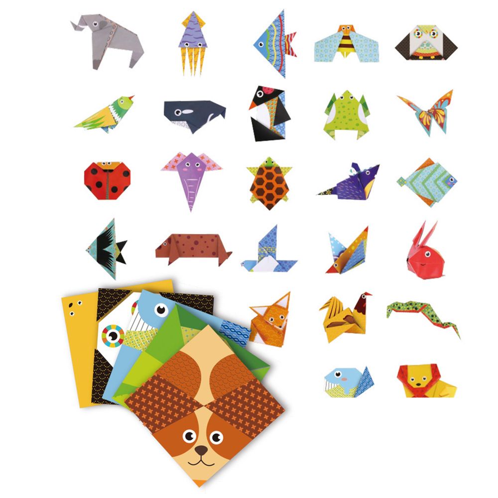 Комплект за оригами, Животни
