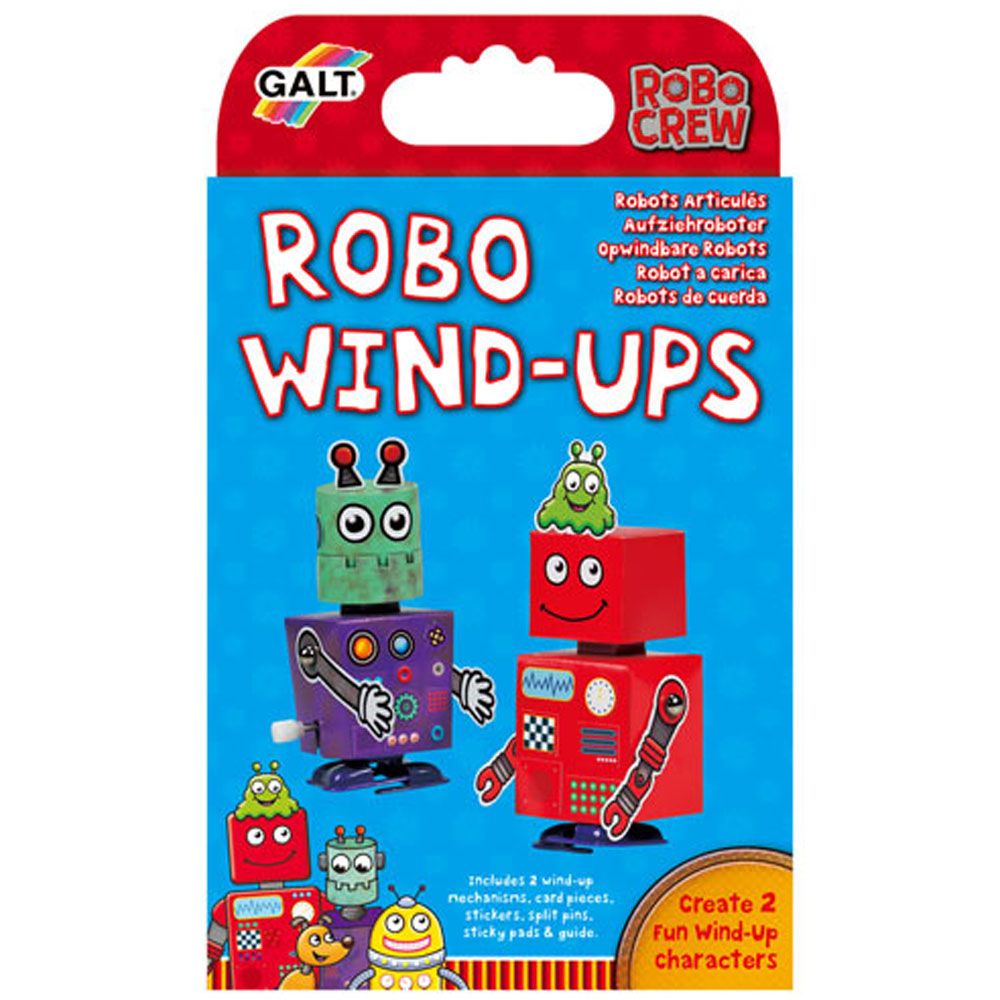 Galt Toys, Роботи - Направи сам два подвижни робота