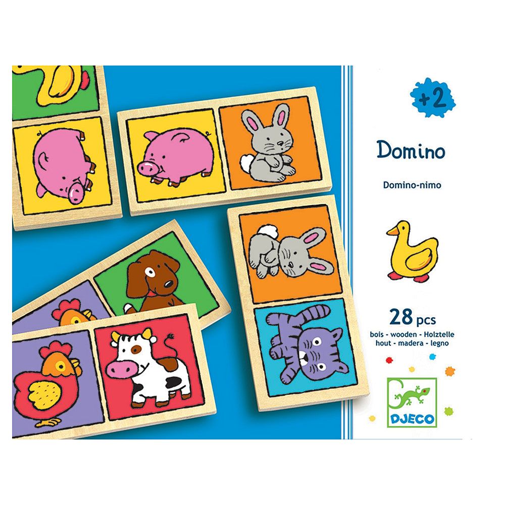 Djeco, Домино с животни, NIMO