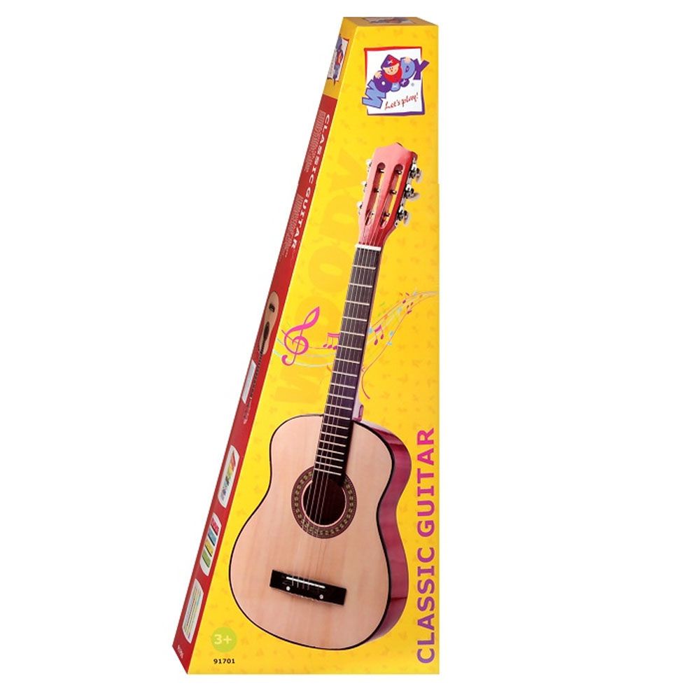 Дървена детска класическа китара