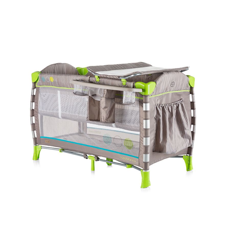 Chipolino, Детска кошара за спане и игра Казабланка Нео, пясък