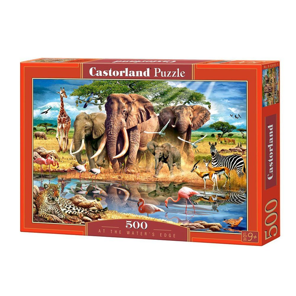 Castorland, На брега, пъзел 500 части