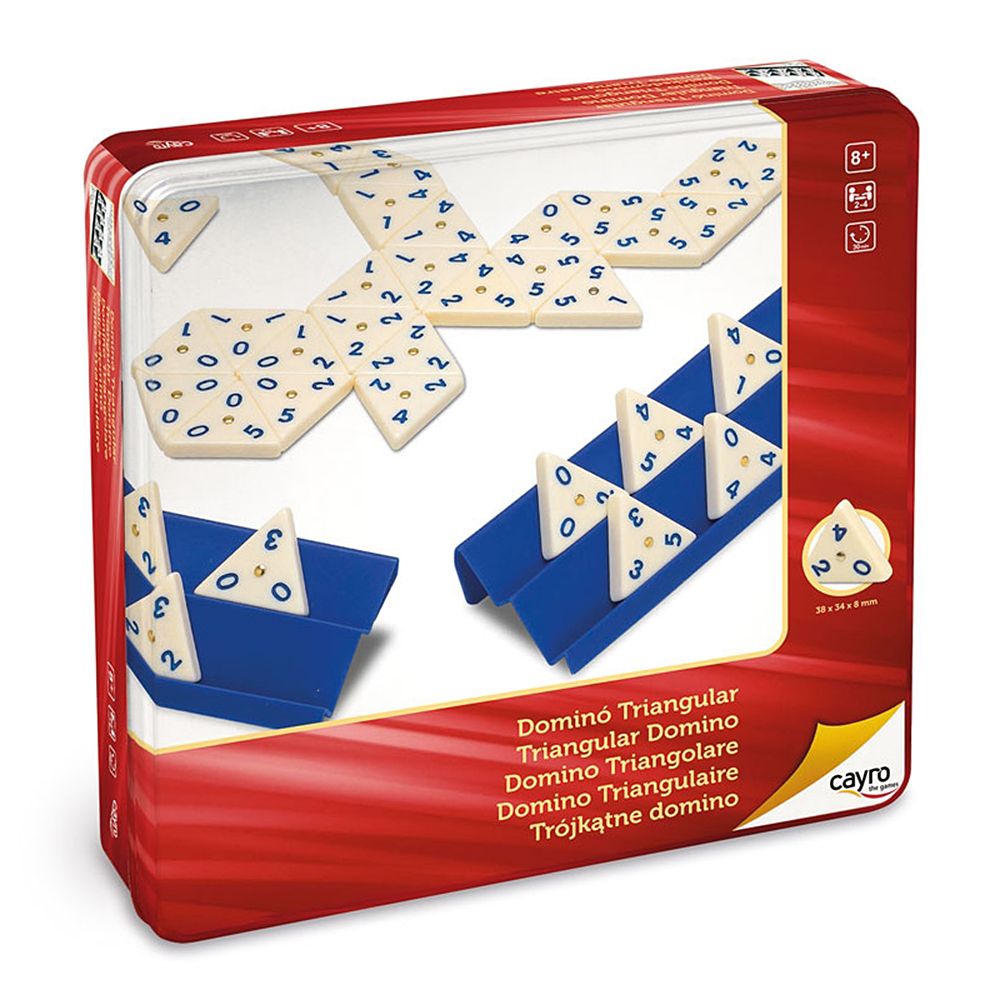 Cayro, Триъгълно домино, в метална кутия