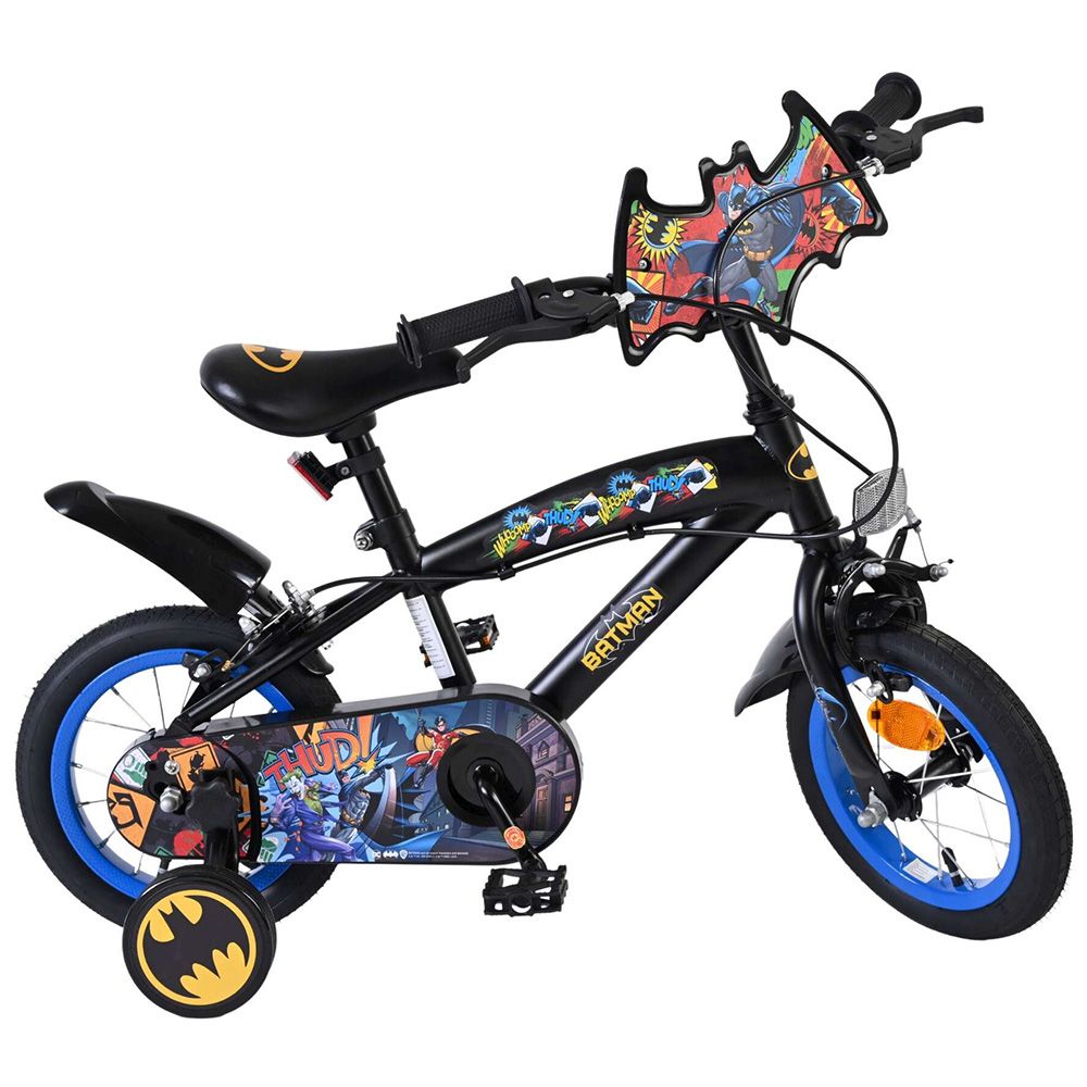 Детски велосипед с помощни колела, Батман,12 инча