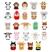 Mini Adoptable World, Eкологични малки плюшени играчки, 10 см