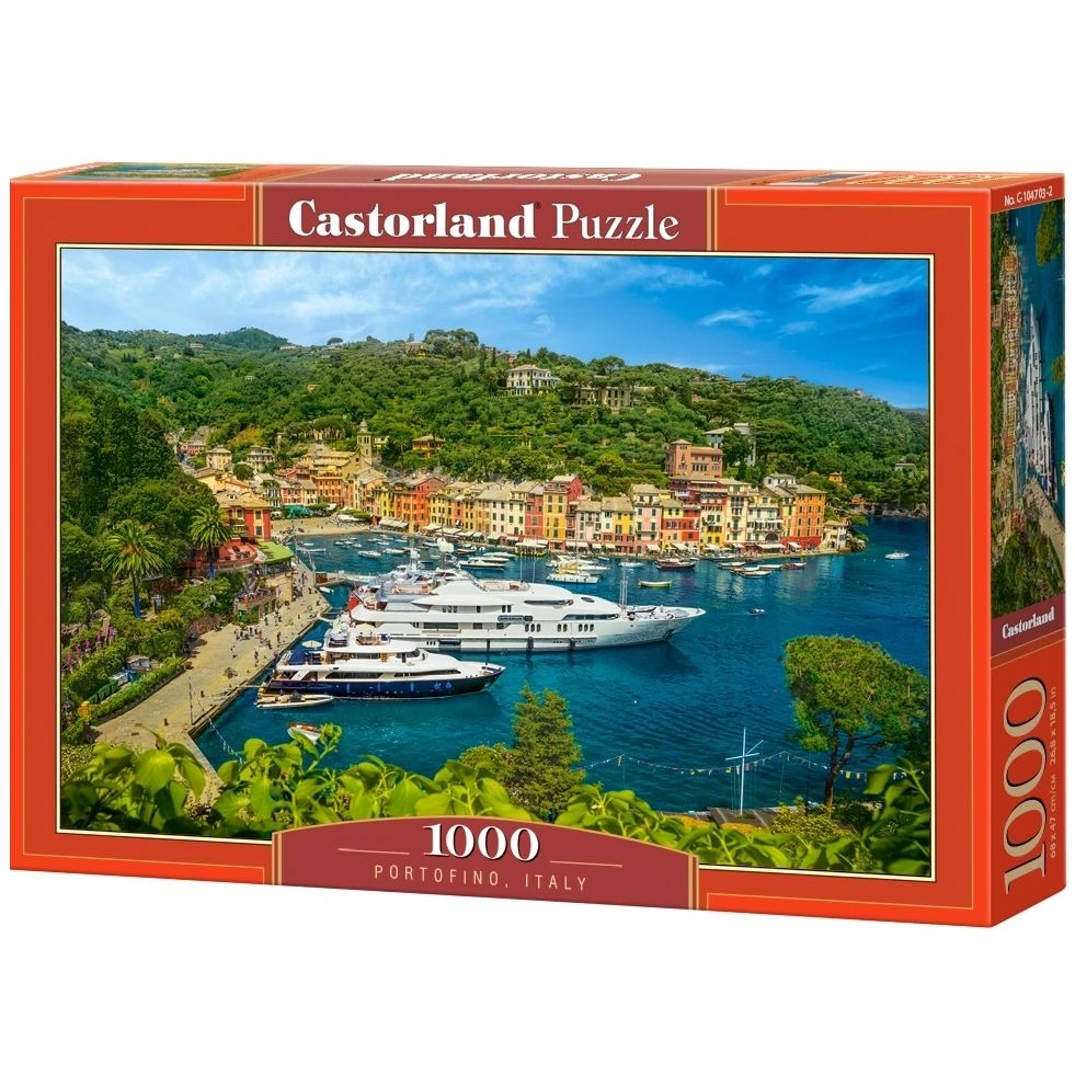 Castorland, Портофино, Италия, пъзел 1000 части