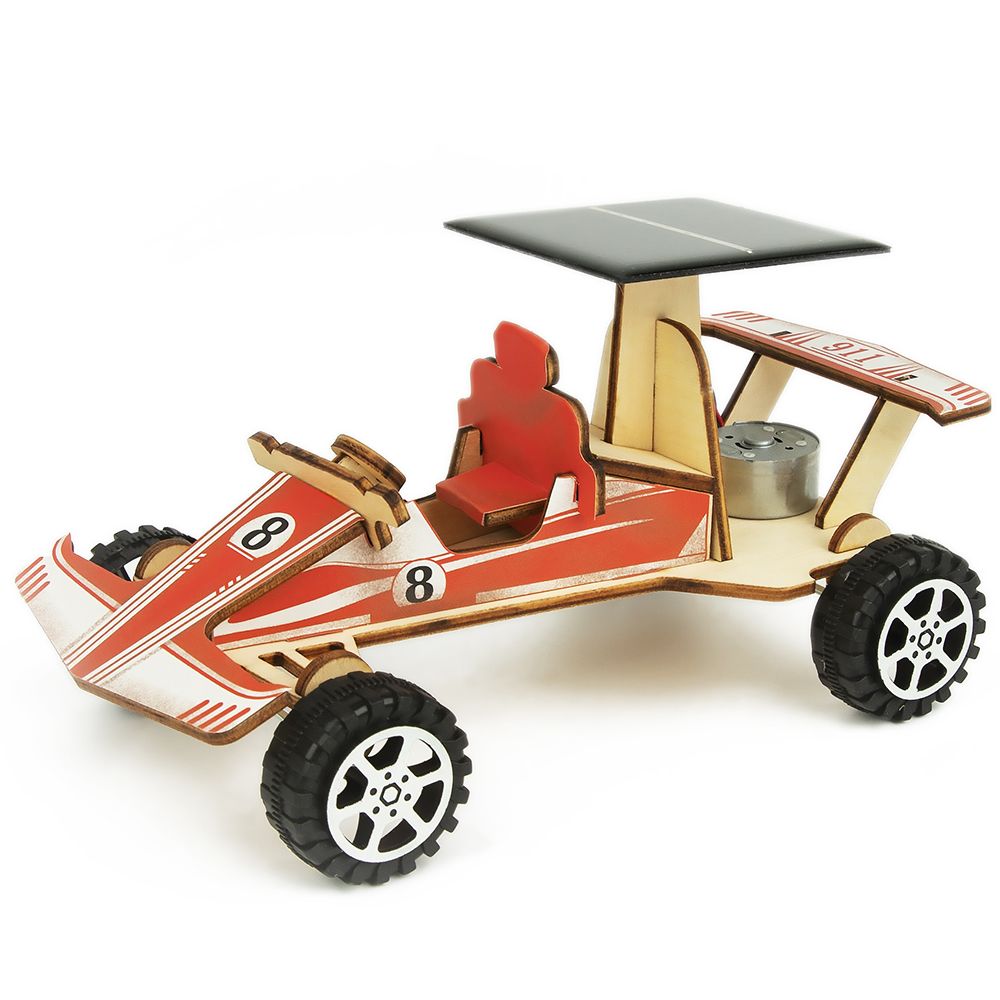 Tookyland, Направи сам, 3Д дървена кола със соларна батерия