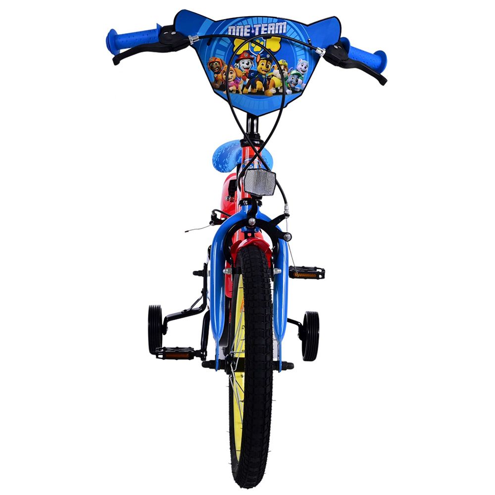 Детски велосипед с помощни колела, Пес Патрул, 16 инча