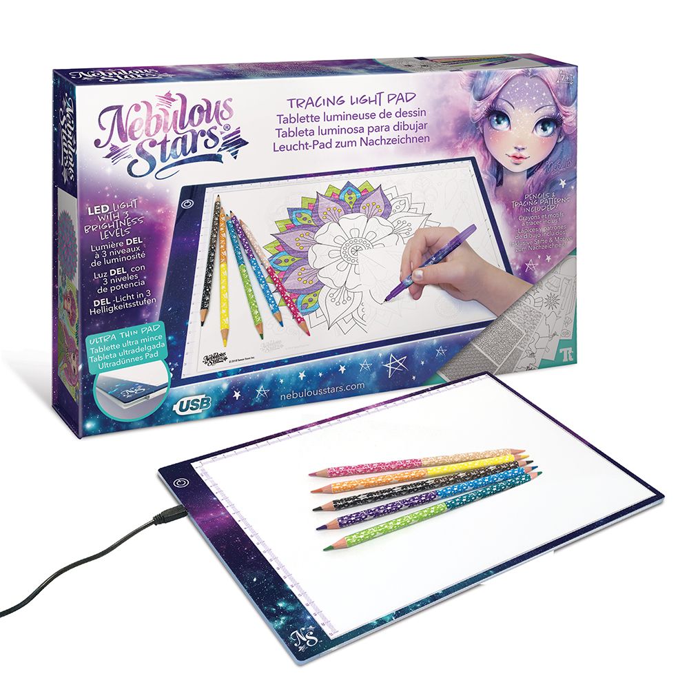 Светеща подложка за рисуване и прекопиране, Небулия