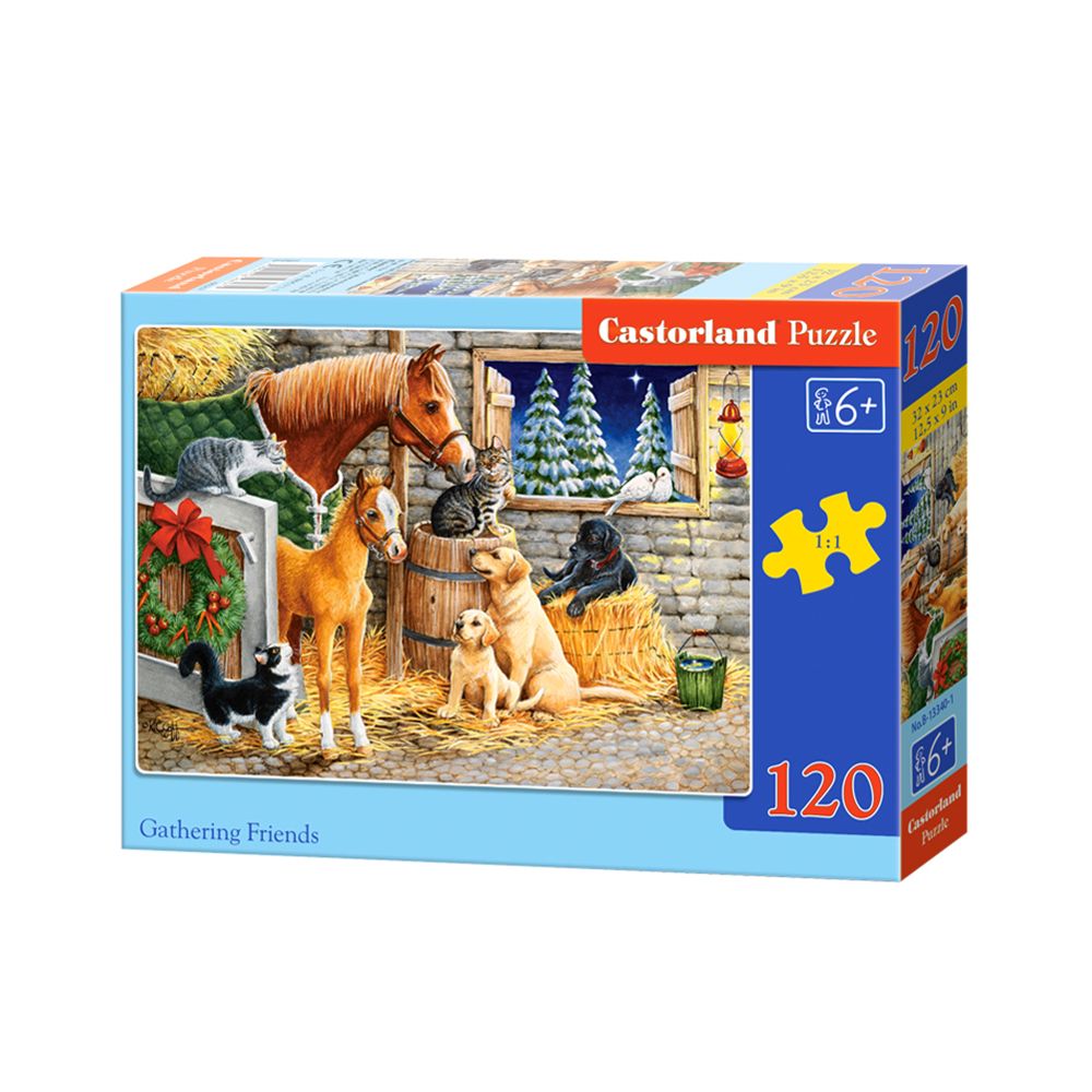 Castorland, Приятели, пъзел 120 части