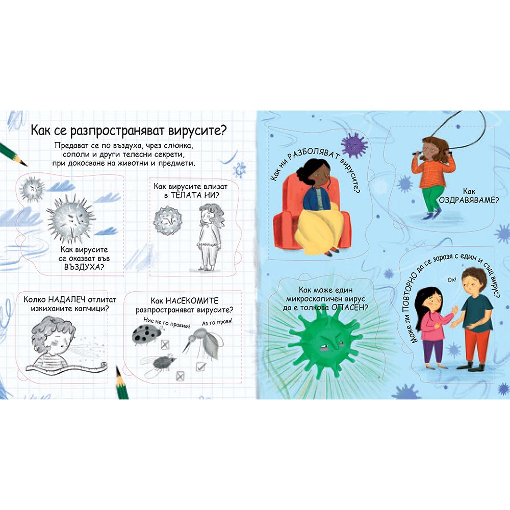 Какво са вирусите? Погледни под капачето!