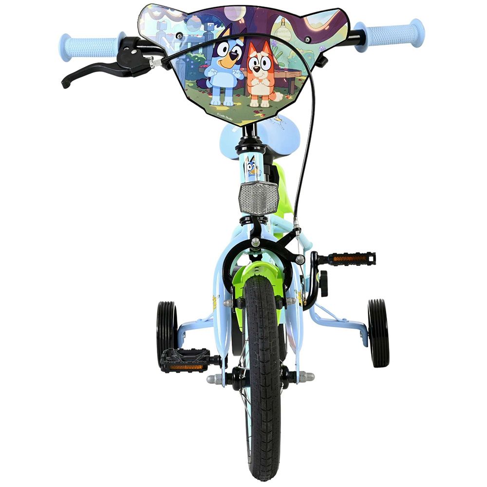 Детски велосипед с помощни колела, Bluey,12 инча