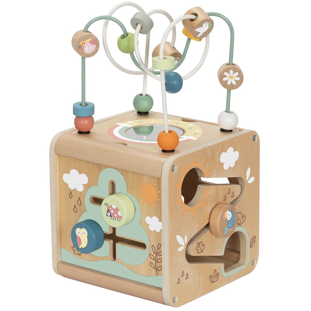 TookyToy, Дървен дидактически куб, Горски животни
