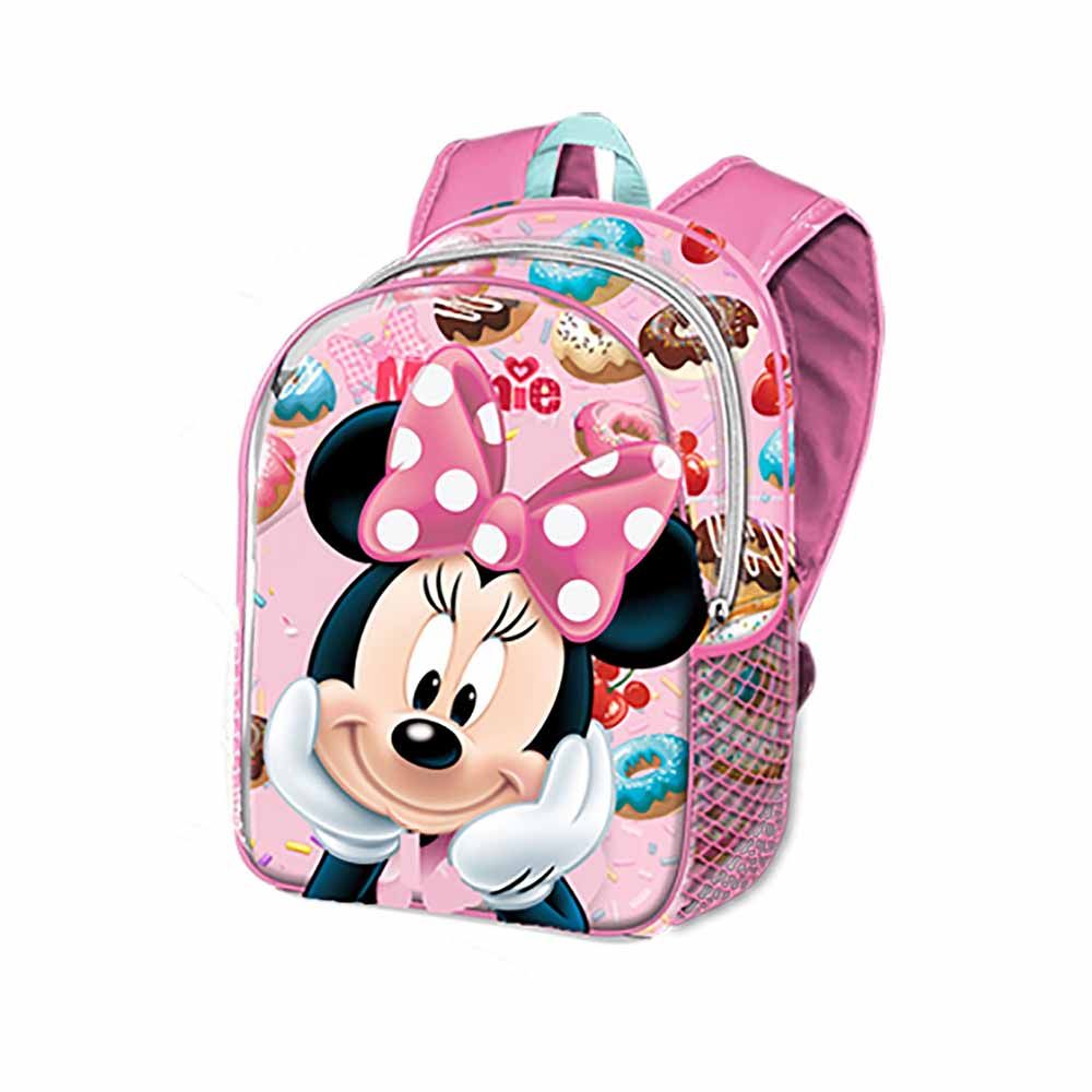 Small 3D Backpack, 3D детска раница Мини Маус, Понички, Karactermania