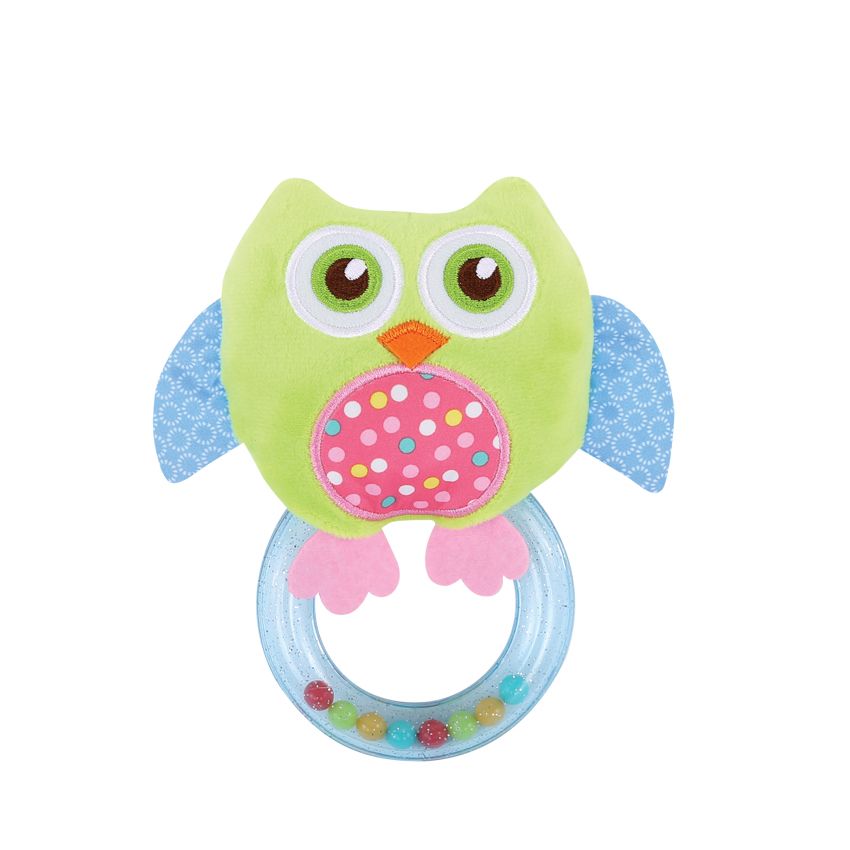 Lorelli toys, Дрънкалка кръг Зелено Бухалче