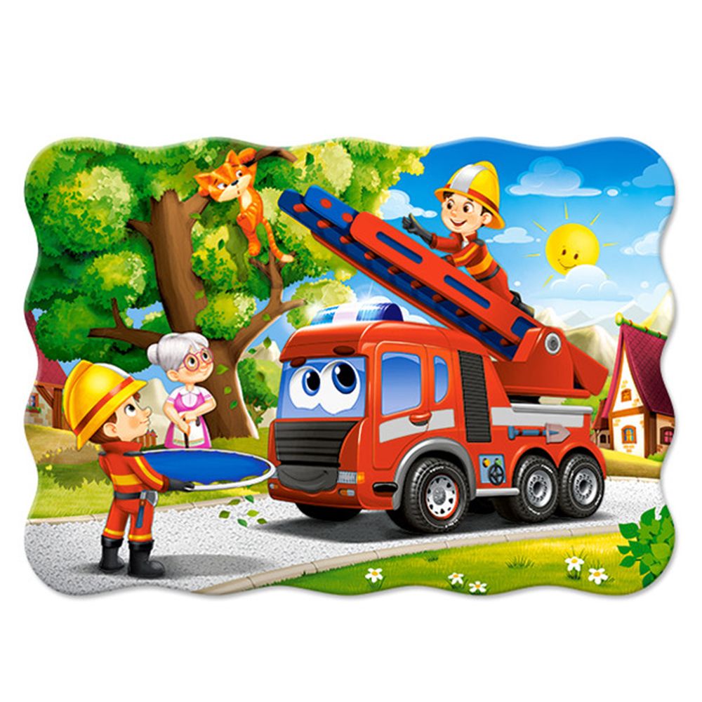 Пожарникари на помощ, пъзел 30 части