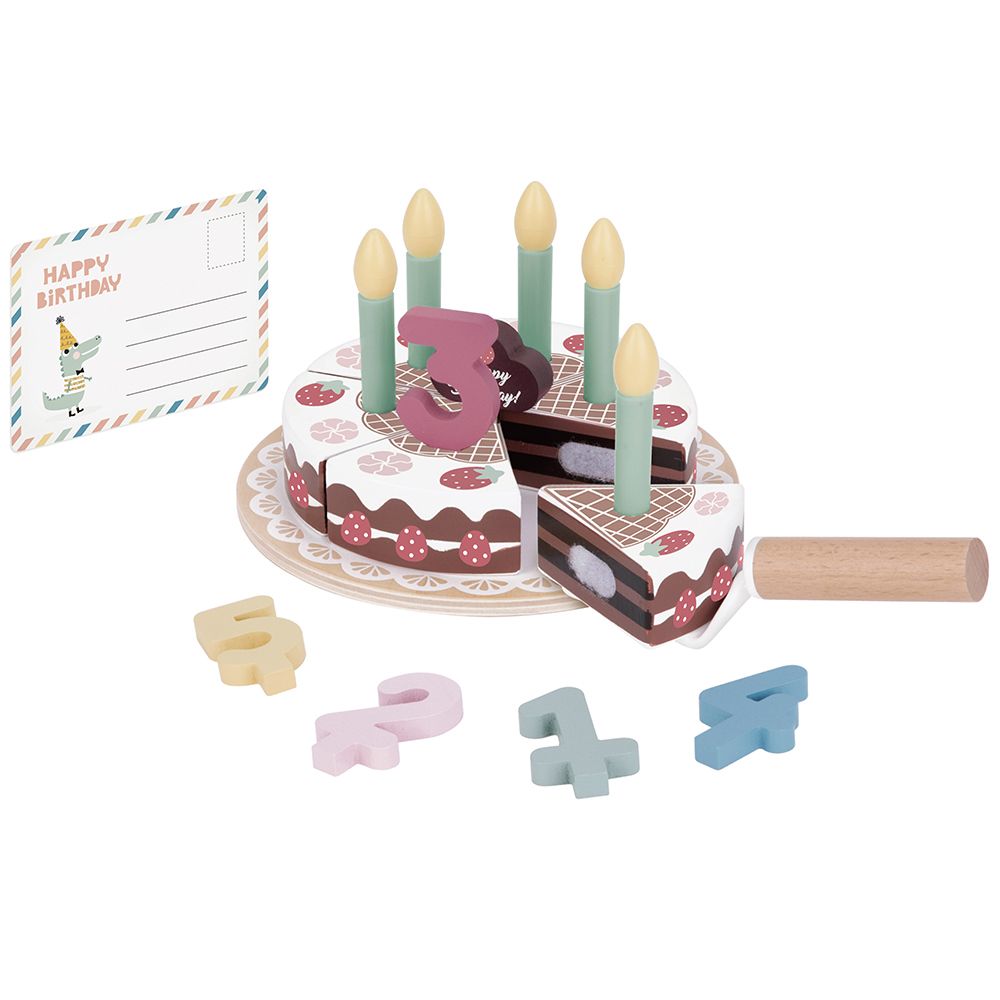 Дървена торта за Рожден ден