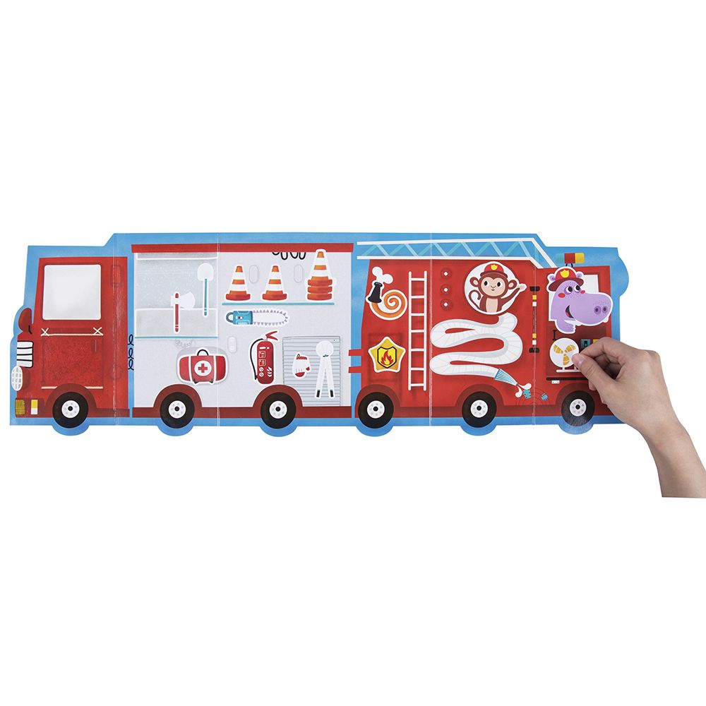 Моят първи творчески комплект със стикери и помпони, 4 в 1