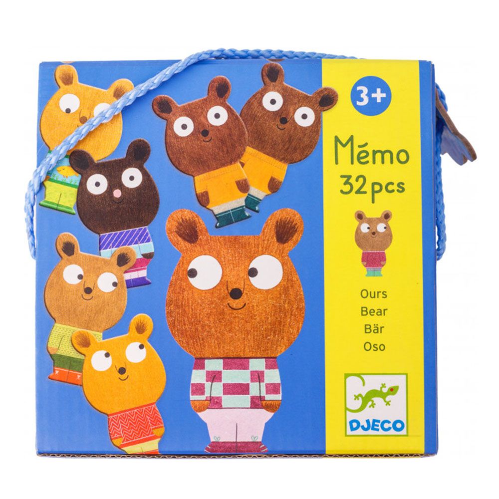 Djeco, Игра за памет, Забавни Мечета