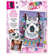 Изкуство с пайети,  Лама