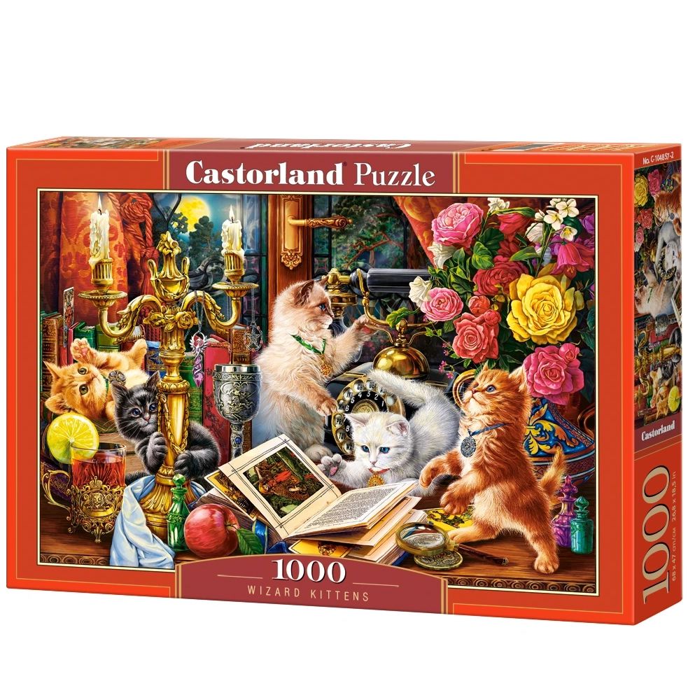 Castorland, Котенца-магьосници, пъзел 1000 части