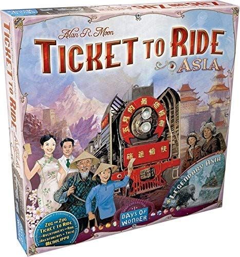 Days of Wonder, Ticket to Ride Asia, разширение за настолна игра