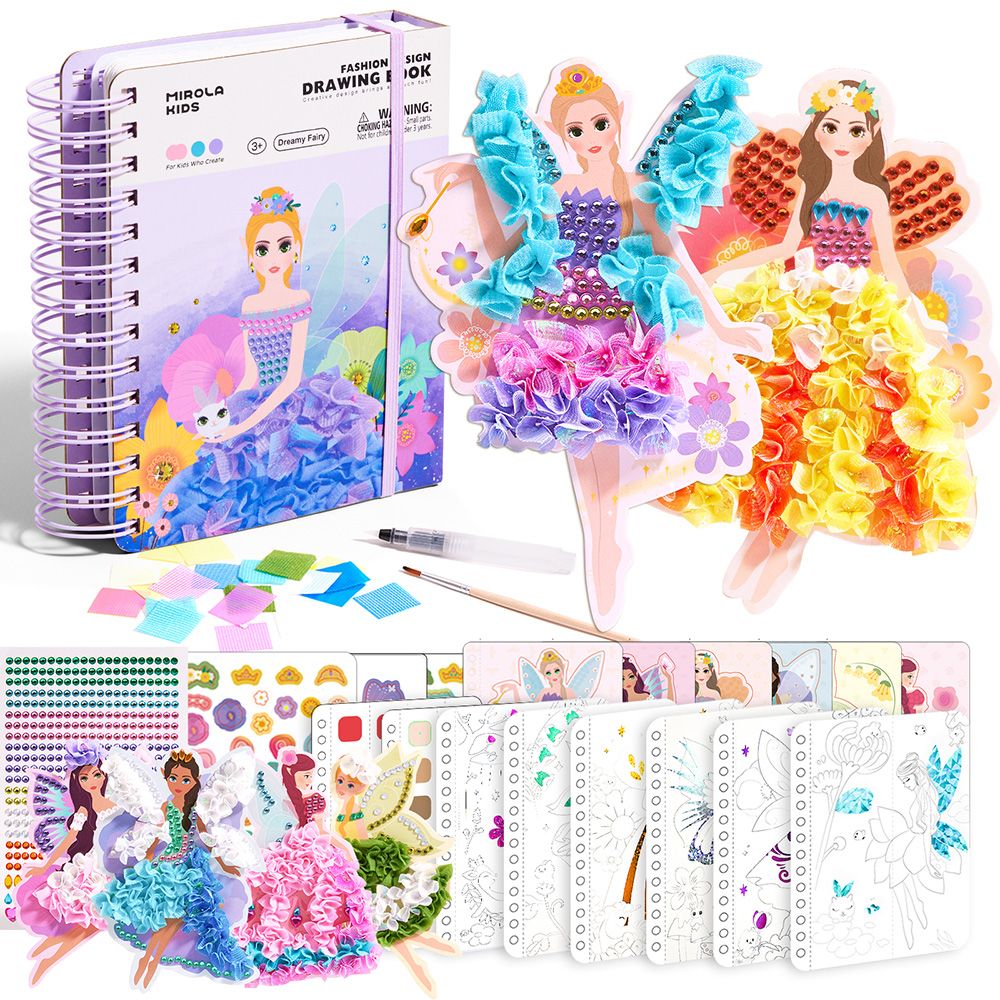 Mirola kids, Творческа книга за дизайн, Принцеси и феи
