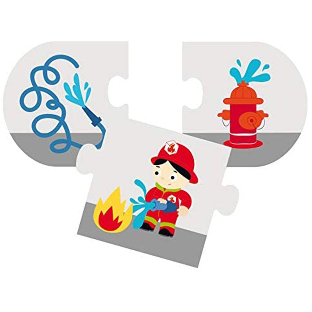 Образователен пъзел, Професиите, 36 елемента