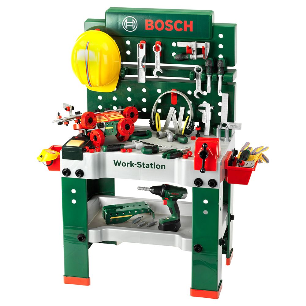 Bosch Mini, Детска работилница „Малък майстор“, 150 части, Theo Klein