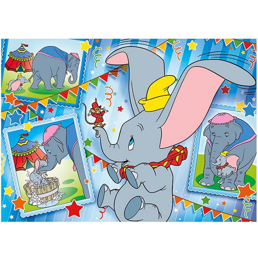 Слончето Дъмбо, два пъзела по 20 части