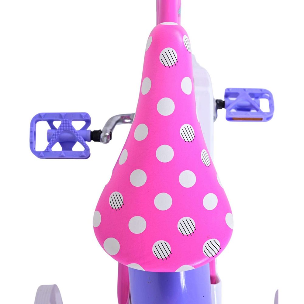 Детски велосипед с помощни колела, Мини Маус, 16 инча, CB