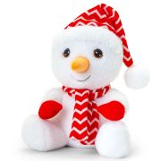Снежен човек, плюшена коледна играчка, 20 см