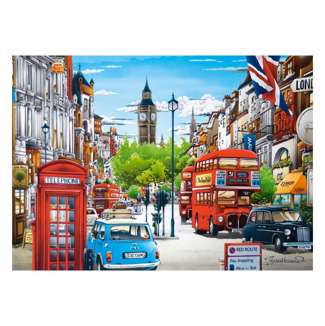 Лондон, пъзел 1500 части