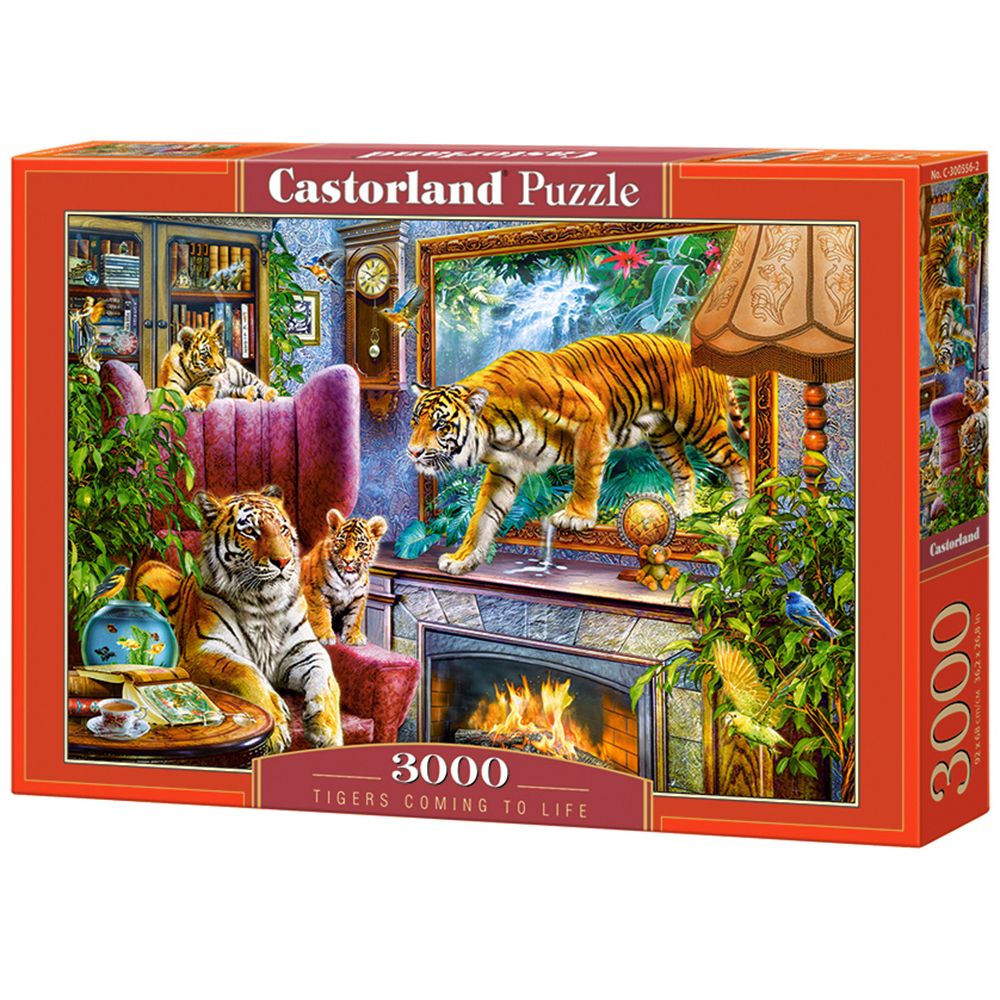 Castorland, Тигрите оживяват, пъзел 3000 части