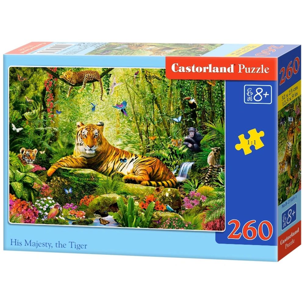Castorland, Негово величество Тигърът, пъзел 260 части
