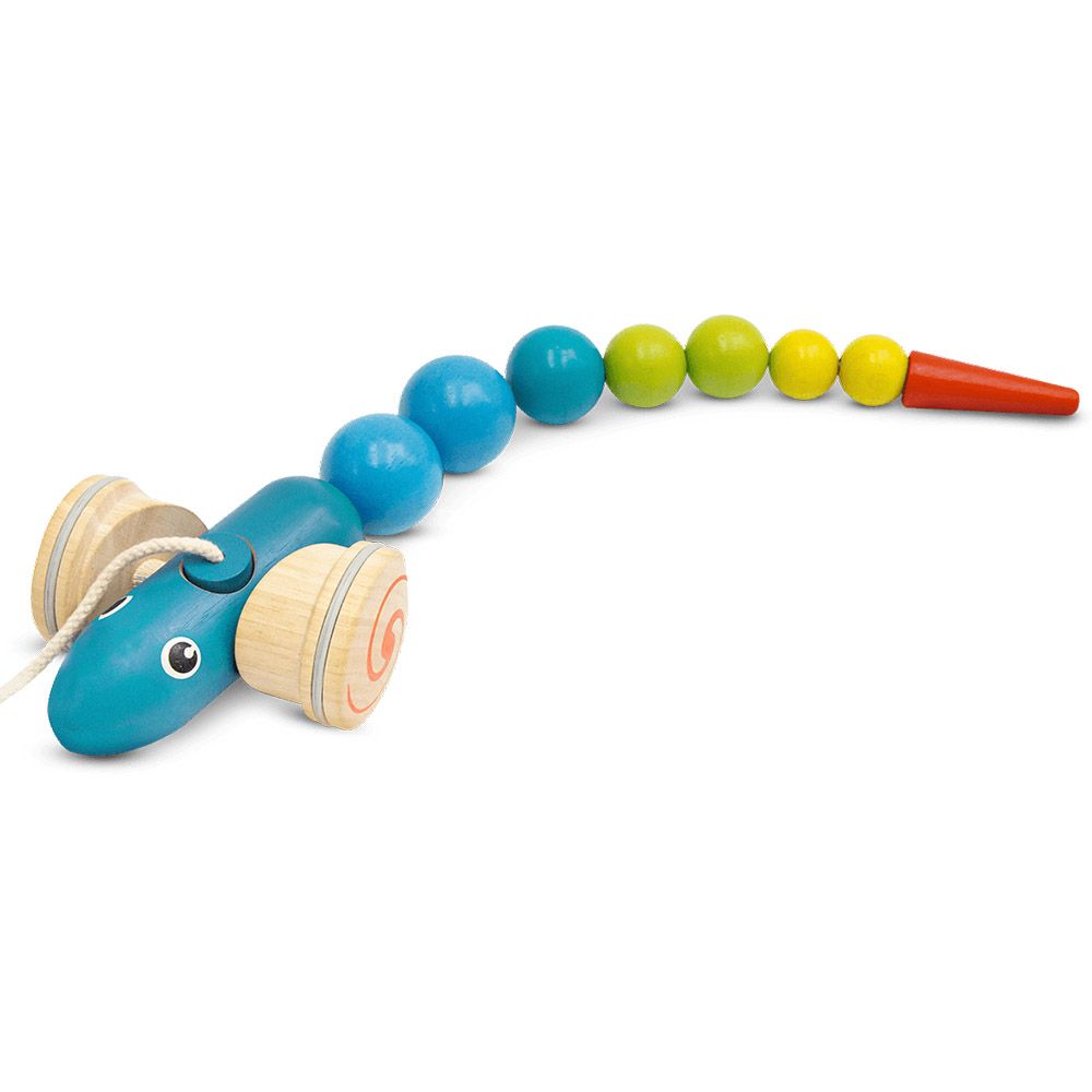 PlanToys, Играчка за дърпане, Змия