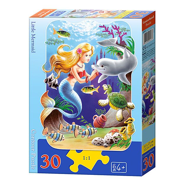 Castorland, Малката русалка, пъзел 30 части