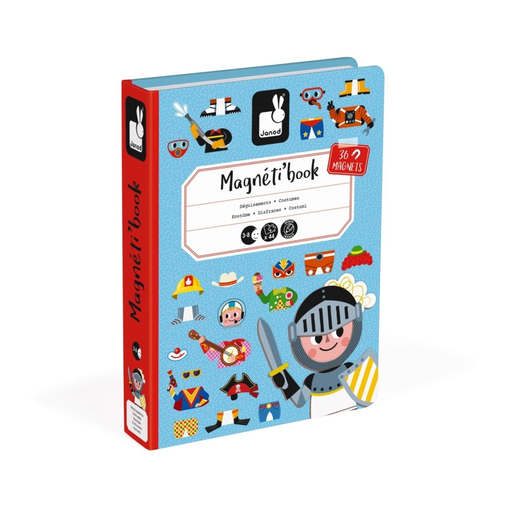Магнитна образователна игра, Момчета с магнитни дрехи