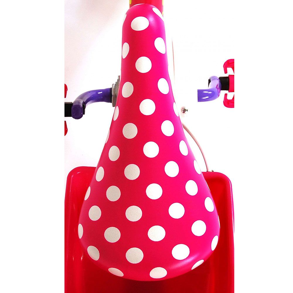 Детски велосипед с помощни колела Disney Minnie, 12 инча