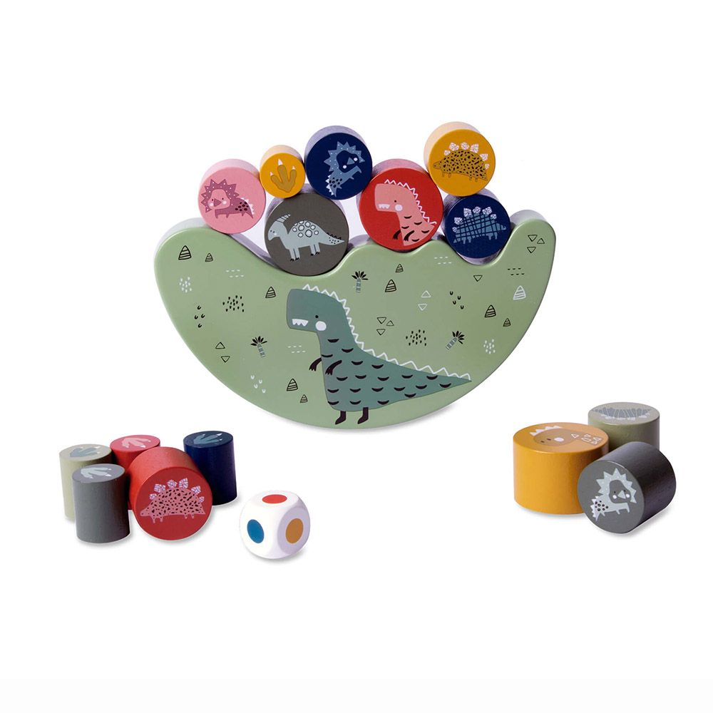 Дървена игра за баланс, Приключение с динозавърчета