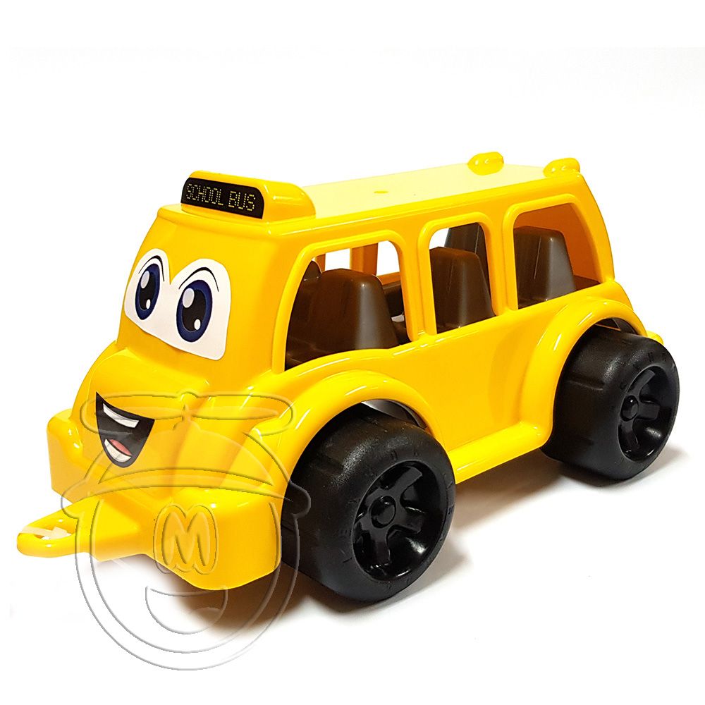 TechnoK toys, Пластмасов автобус, жълт
