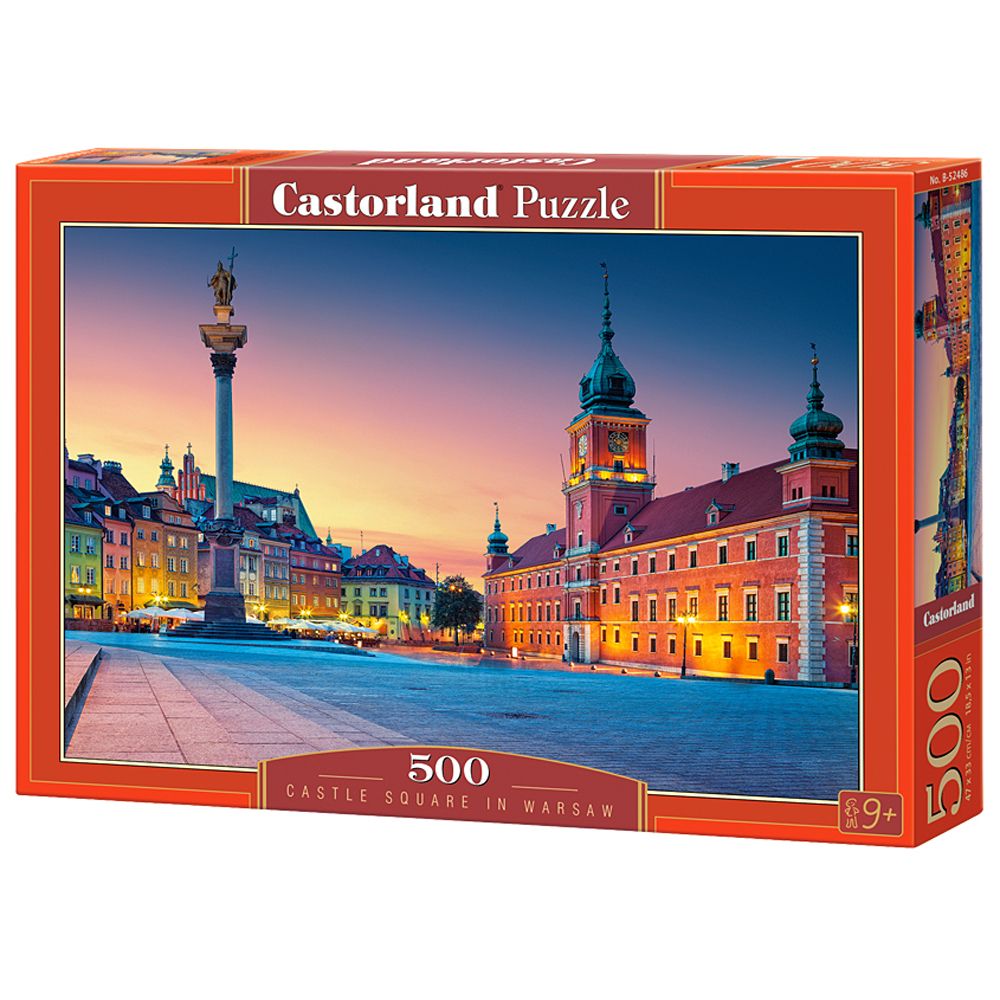 Castorland, Замъкът на площада във Варшава, пъзел 500 части