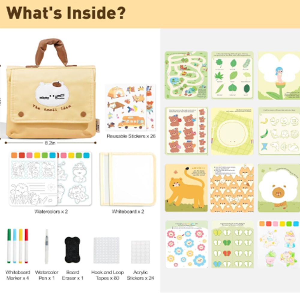 Чантичка с активности за път, Мъркащо коте