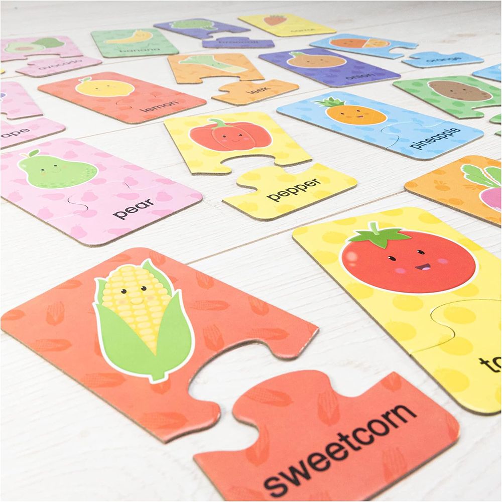 Пъзел, Плодове и зеленчуци