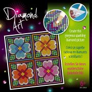 Картина с диаманти, Цветя