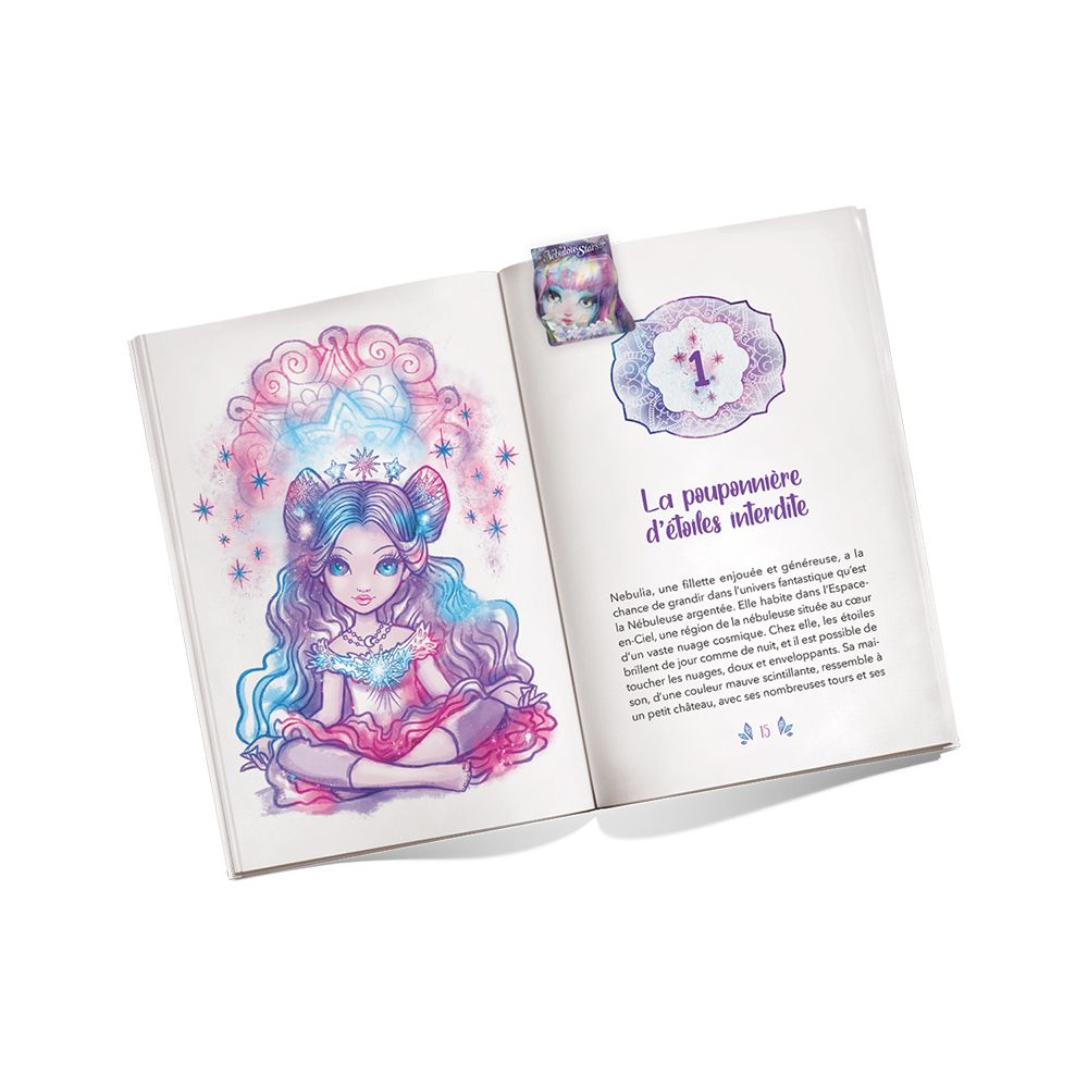 Комплект магнитни книгоразделители, Звездни принцеси