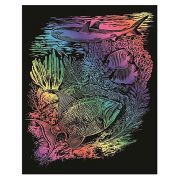 Гравиране на цветна основа, Морско дъно