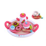 Време е за чаено парти - дървен сервиз за чай