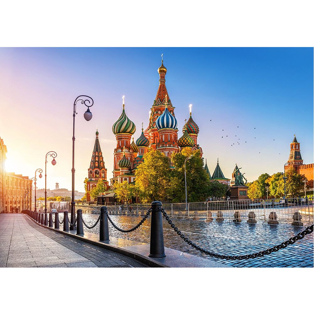 Храм Св. Василий Блажени, Москва, пъзел 500 части